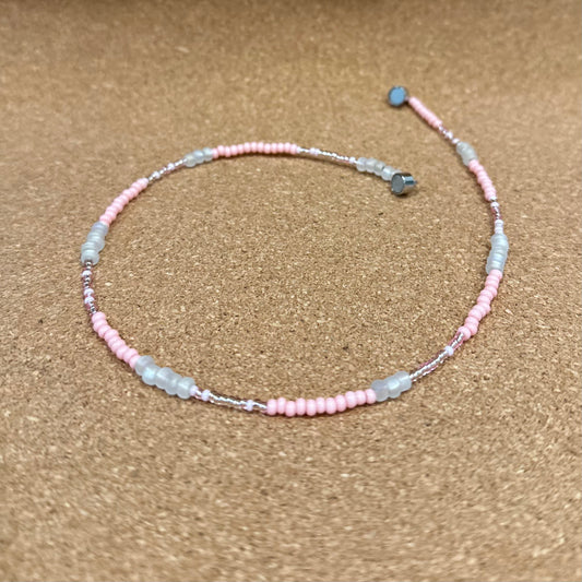 pink neutral choker