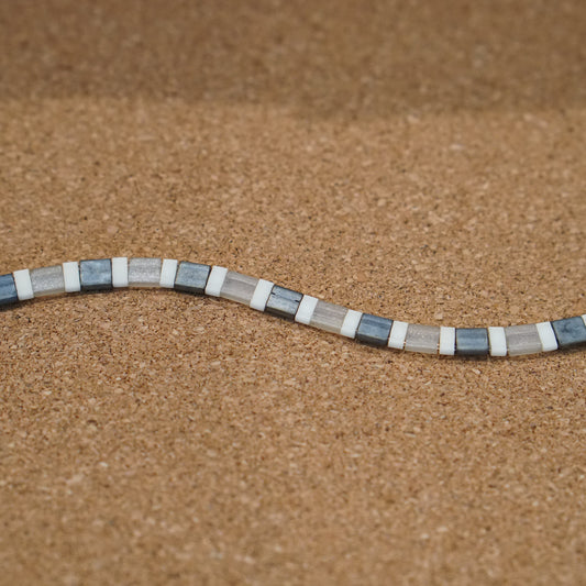 morning stroll - stretch tile bracelet