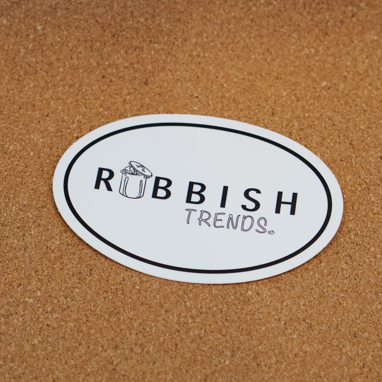 Rubbish Sticker