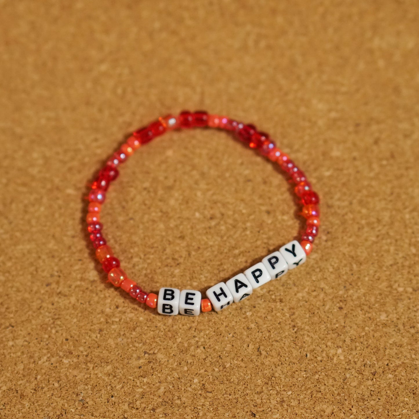 BE HAPPY - fall inspiration bracelets