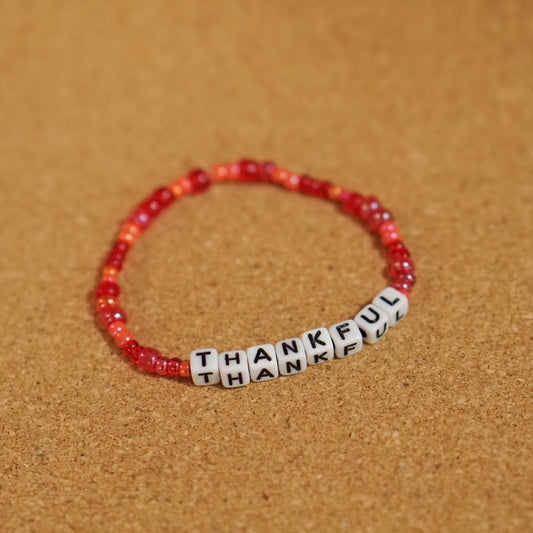THANKFUL - fall inspiration bracelets
