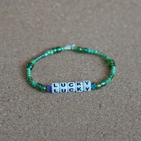 LUCKY - everyday festive bracelet reminders